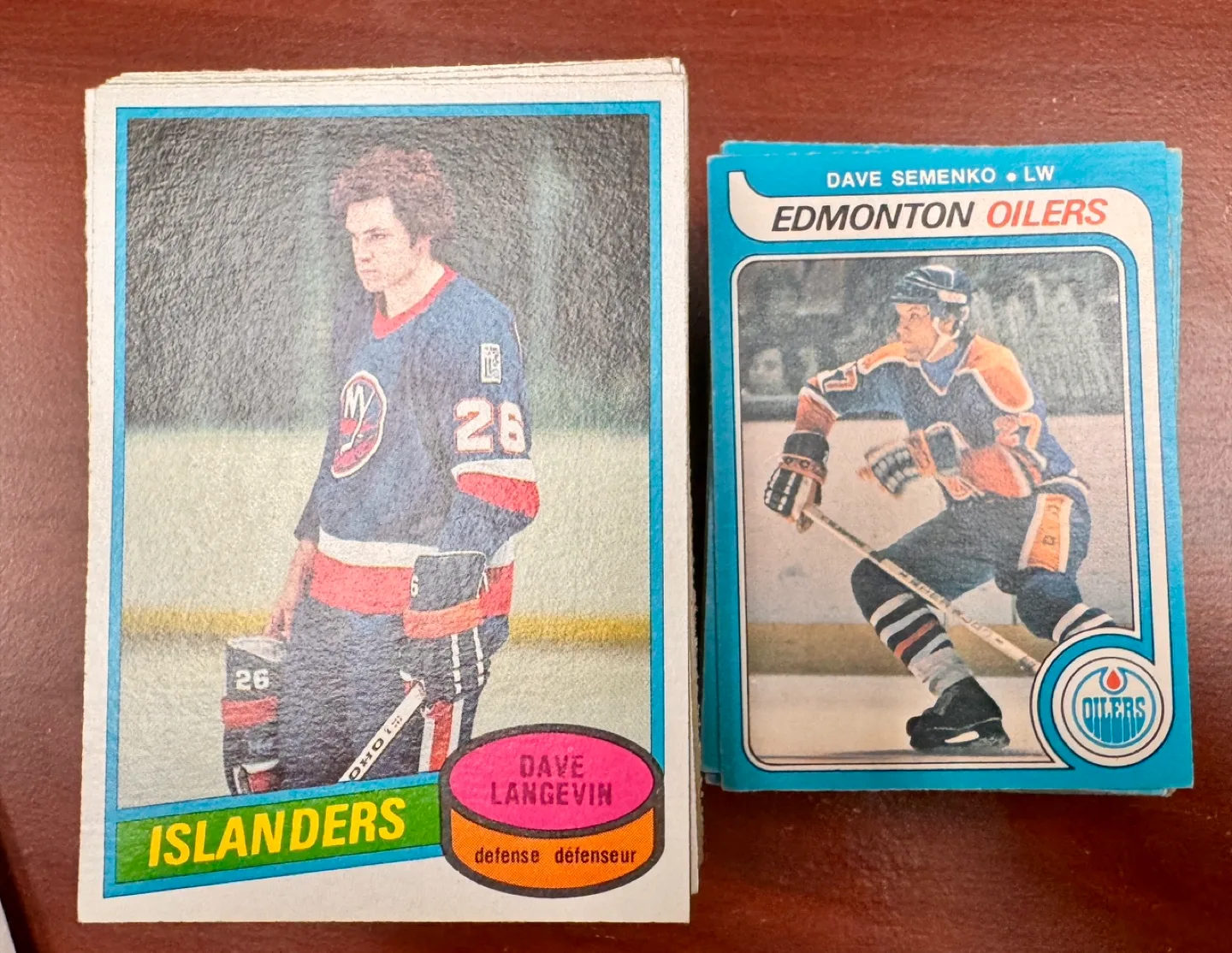 Vintage Hockey Cards - OPEECHEE 1979/80 , 1980/81 - 0ver 250 thumbnail
