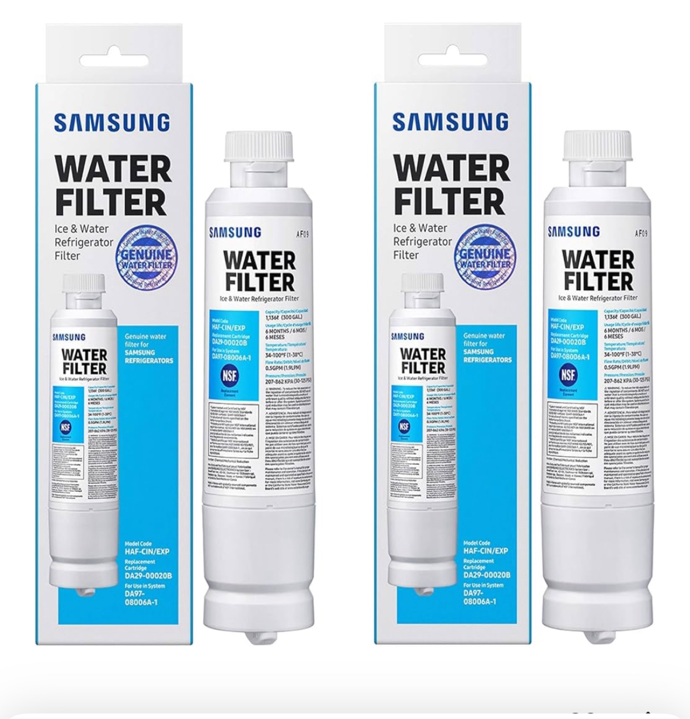 Samsung DA29-00020B Refrigerator Water Filter - photo 3