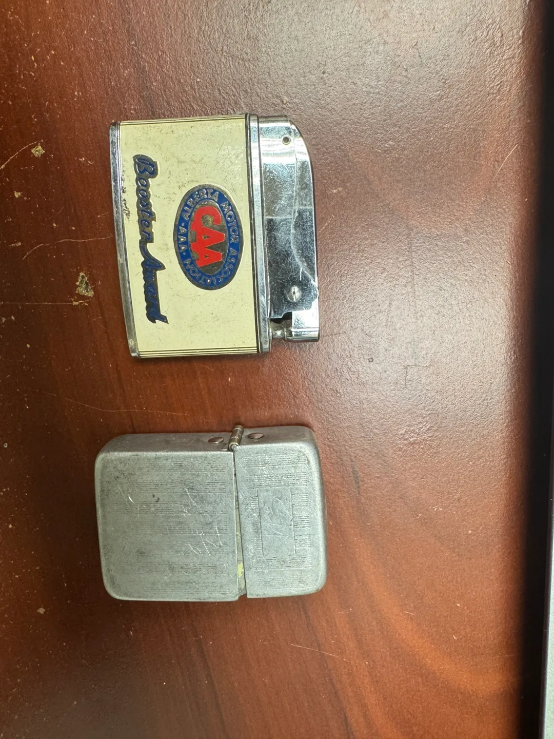 Vintage Alberta Motor Association Lighters thumbnail