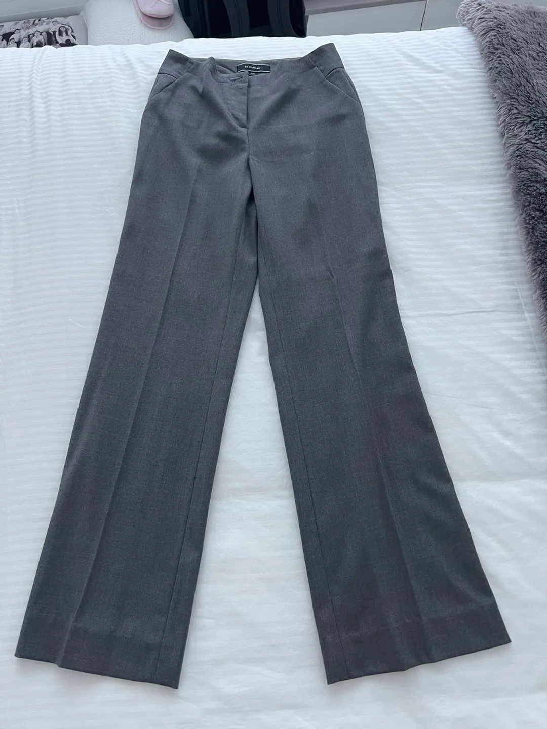 Le Chateau Grey Dress Pants thumbnail