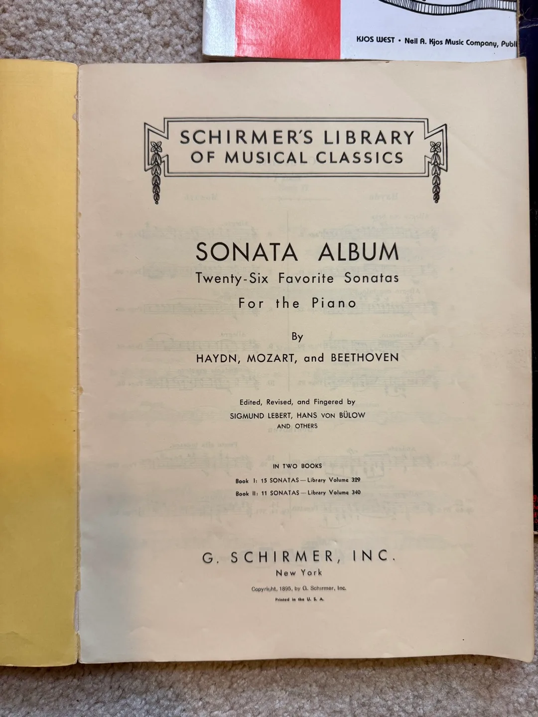 Vintage Piano Sheet Music Lot image indicator(4)