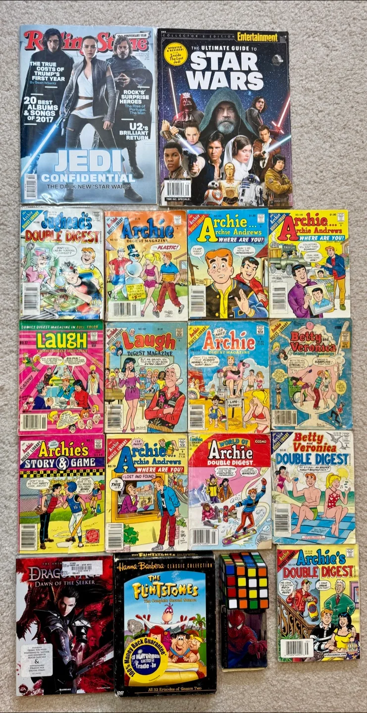 Archie Comics Lot + Star Wars Magazine thumbnail