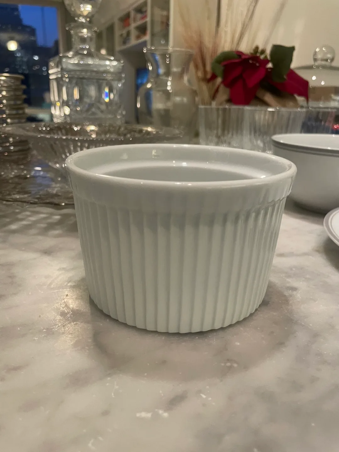 White Ceramic Ramekin thumbnail