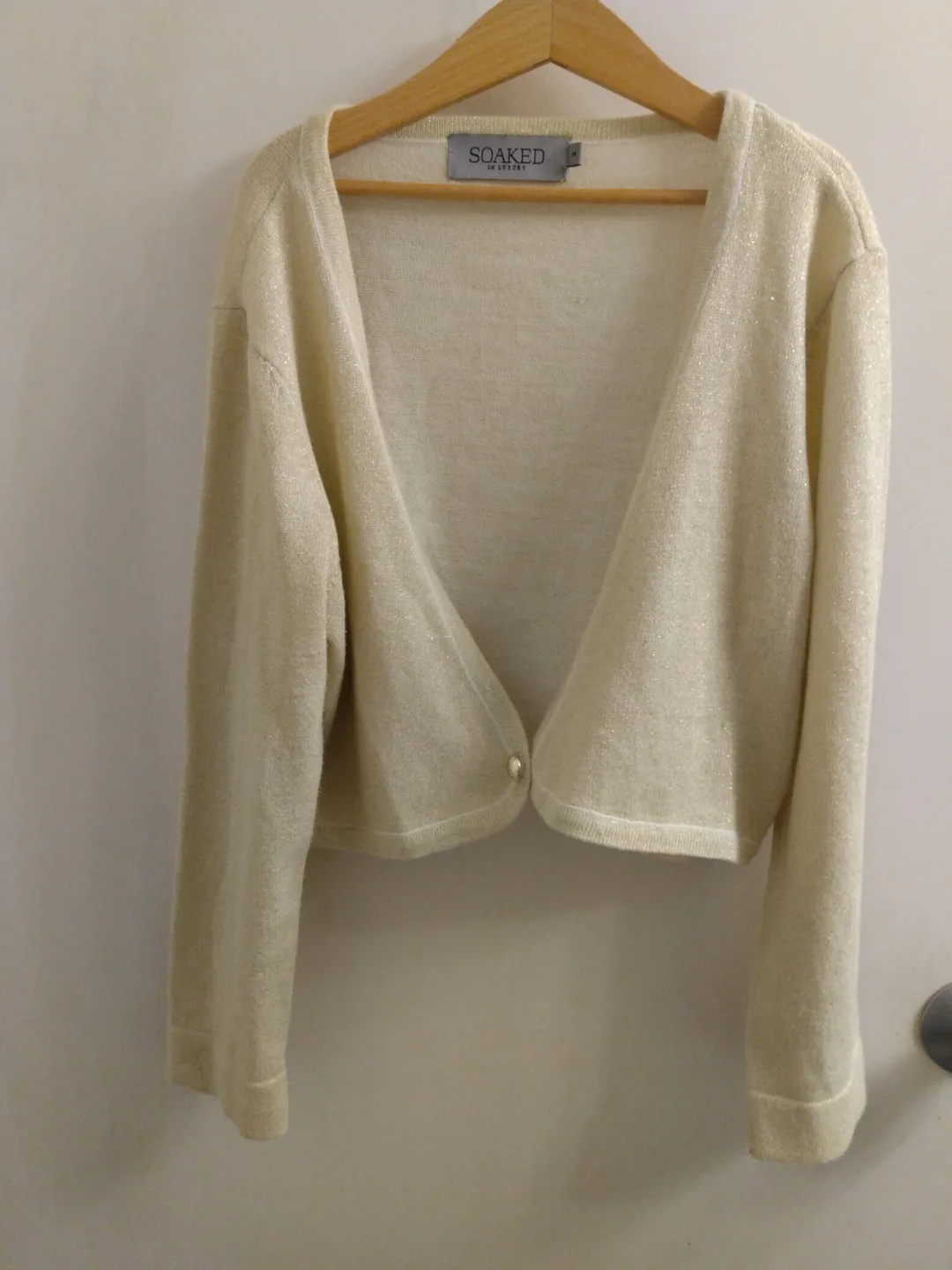 Soaked In Luxury Cardigan - Size M thumbnail