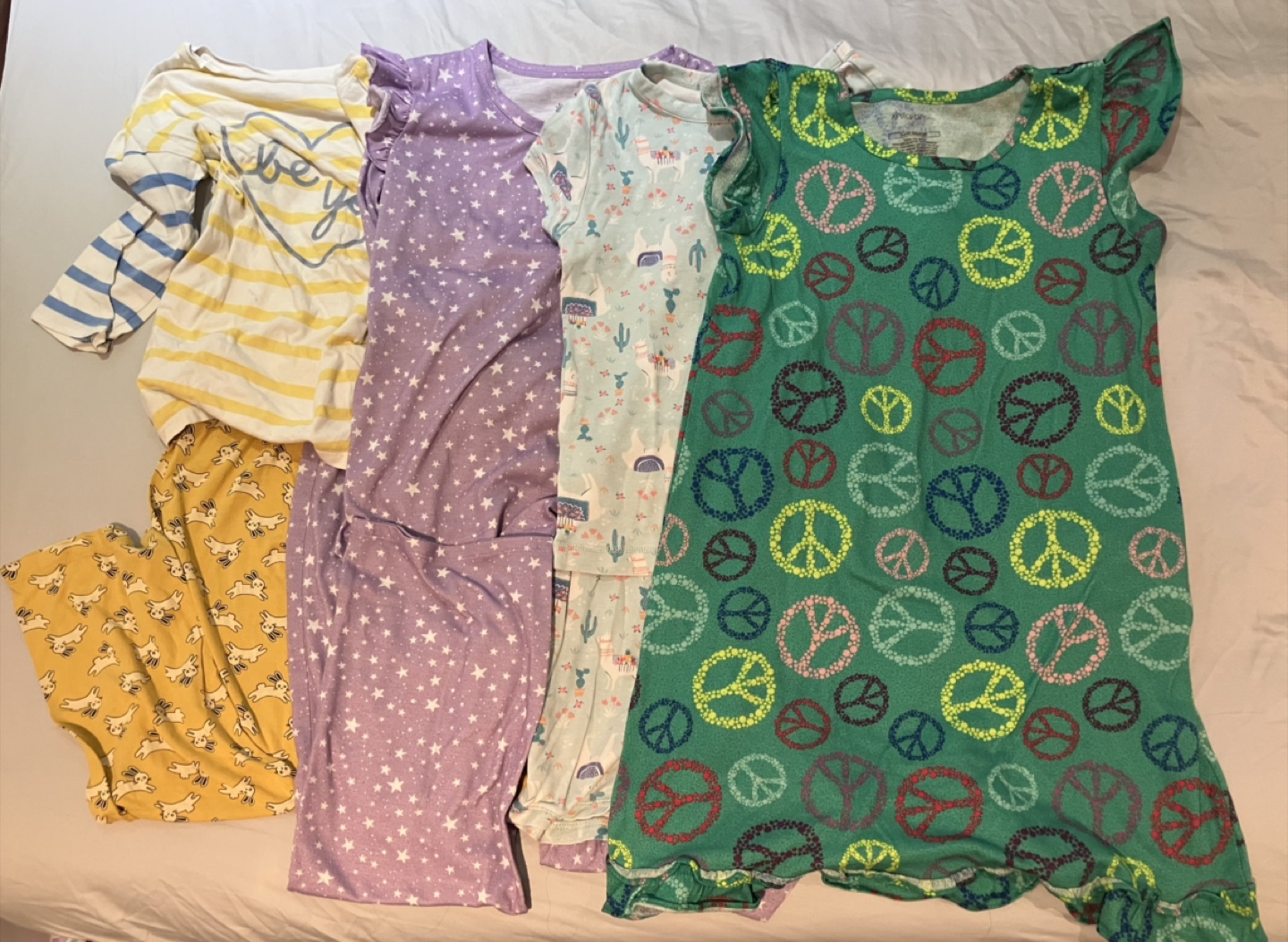 Kids Pajama Sets - 9-12