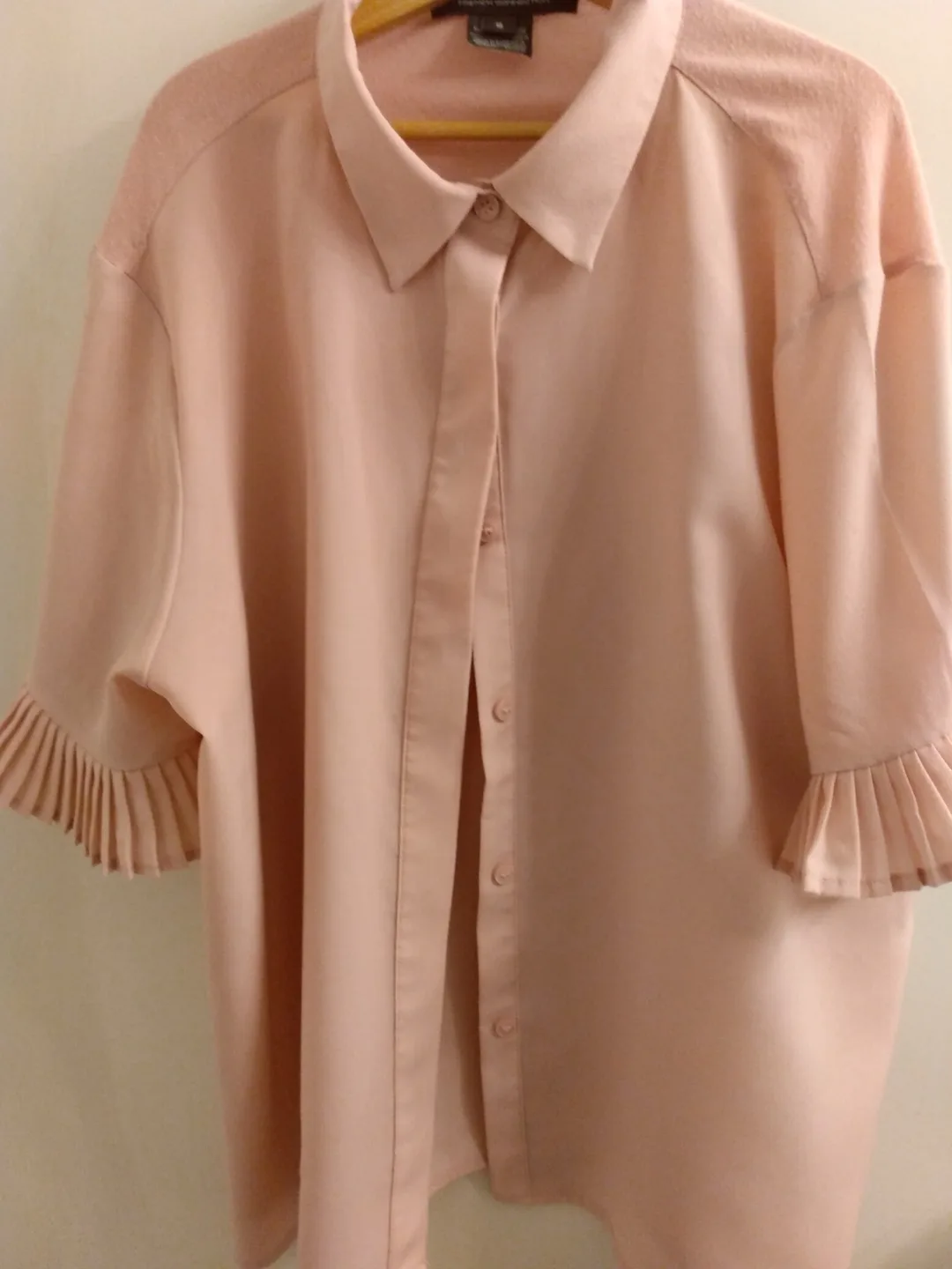 French Connection Pink Blouse - Size S thumbnail