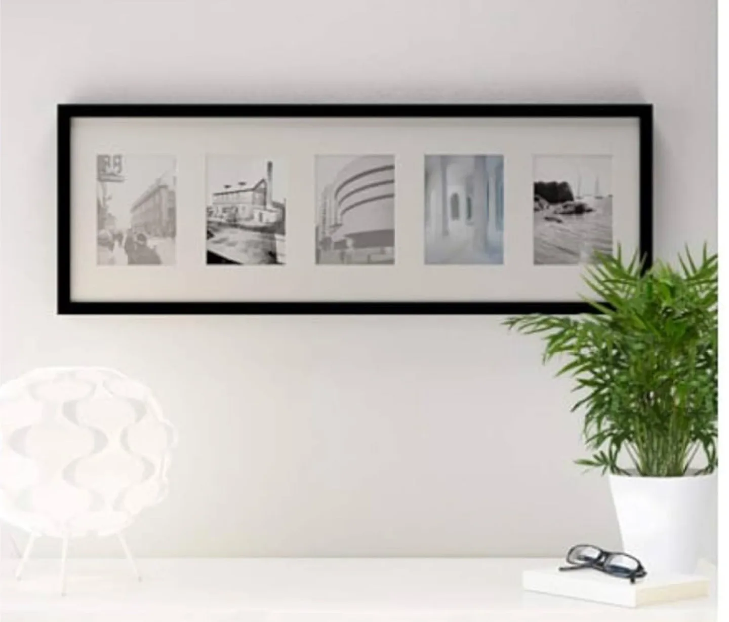 IKEA RIBBA Frame, Black, 100 x 35 cm thumbnail