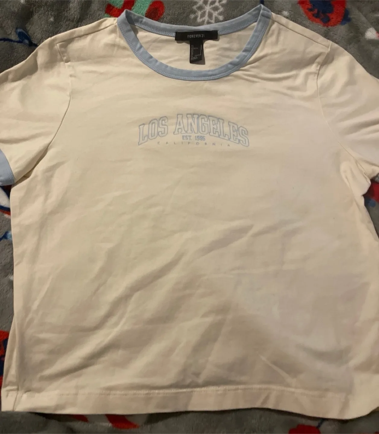 Forever 21 Los Angeles Ringer Tee thumbnail