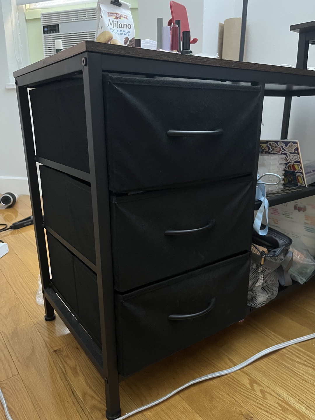 Shaped Desk with Power Outlets - photo 2
