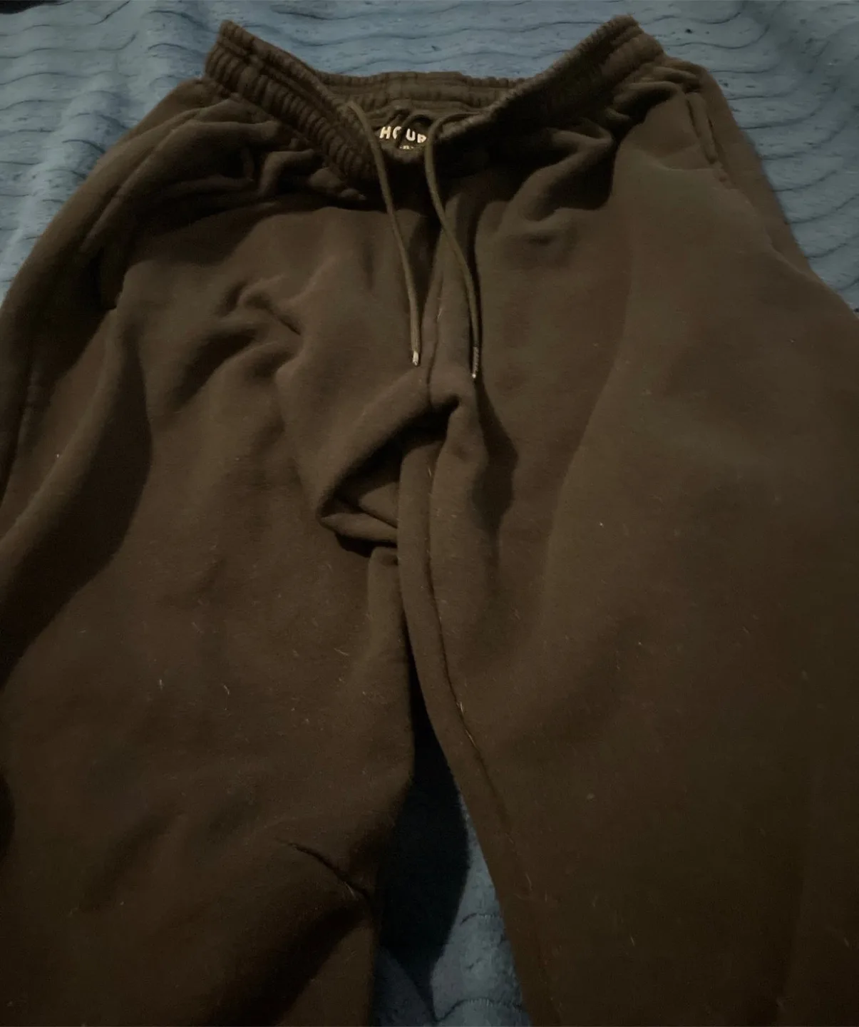 HOURS Black Sweatpants - Size L thumbnail