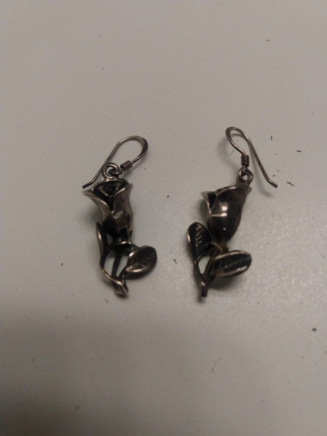 Rose Drop Earrings