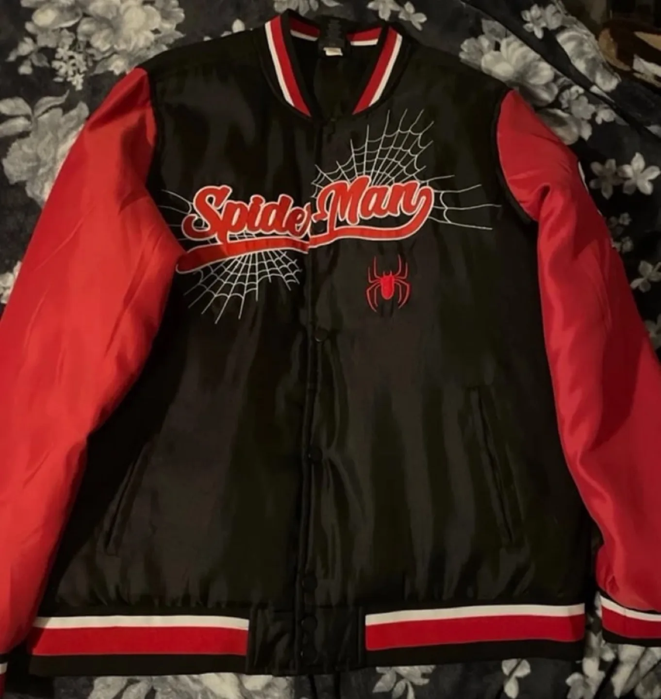Marvel Spider-Man Miles Morales Bomber Jacket - L thumbnail