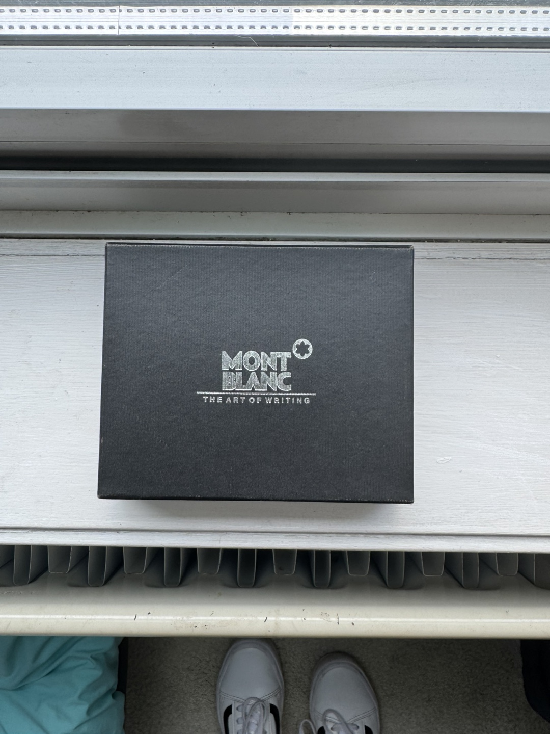 Montblanc Black Leather Key Case