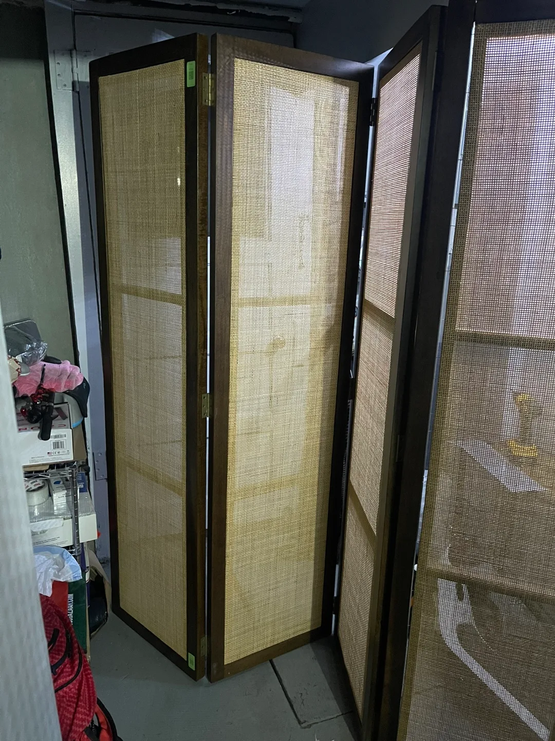 Folding Room Divider - 77" Tall thumbnail