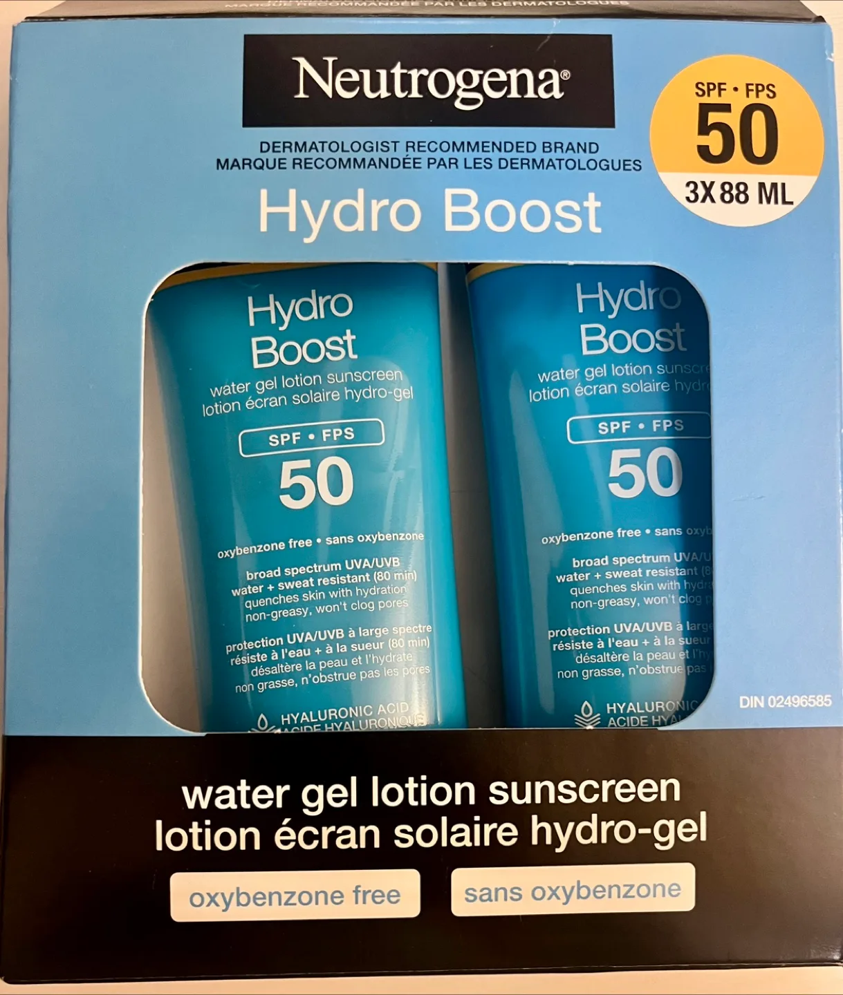 Neutrogena Hydro Boost SPF 50 Sunscreen
