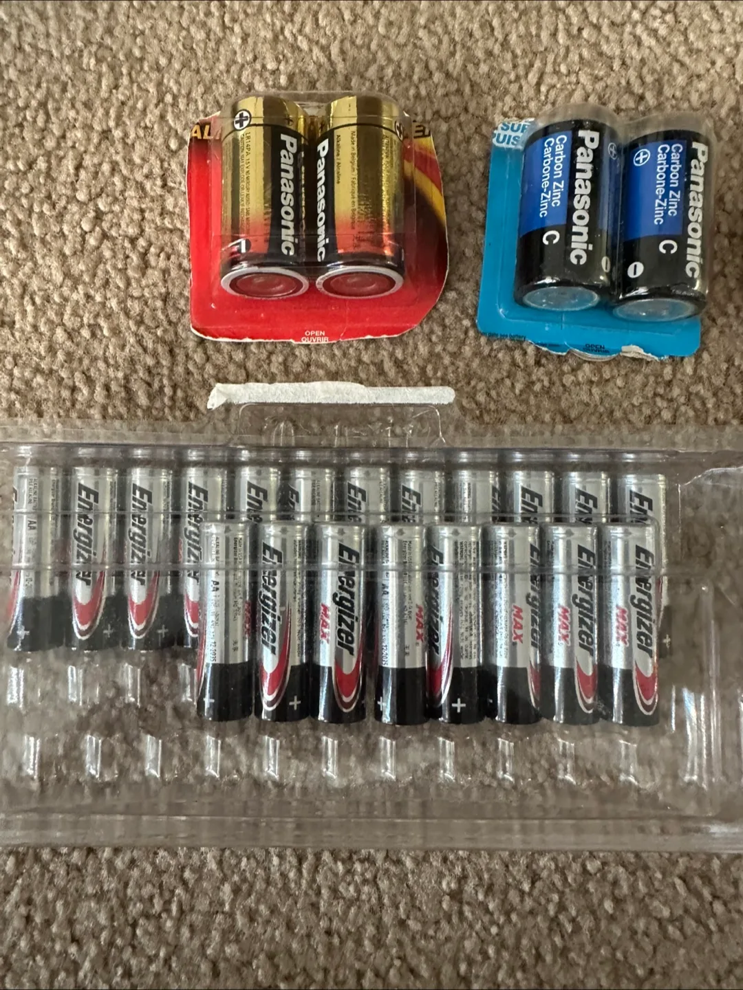 New Batteries AA AAA C 9V thumbnail
