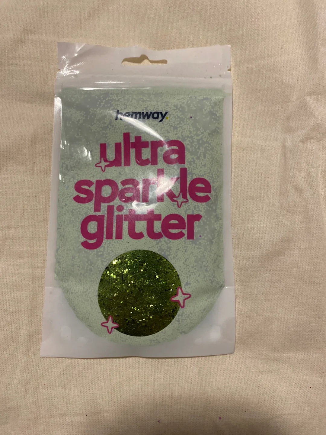 Hemway Ultra Sparkle Glitter - Fine Olive Green thumbnail