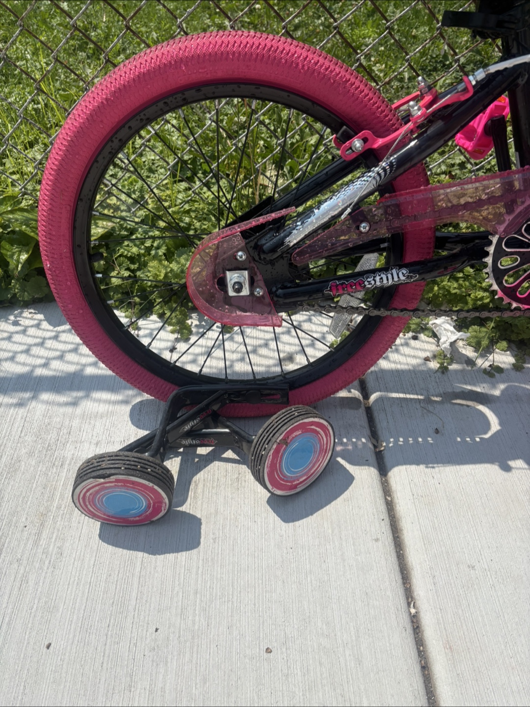 Girls' Sparkles Bike - Pink & Black