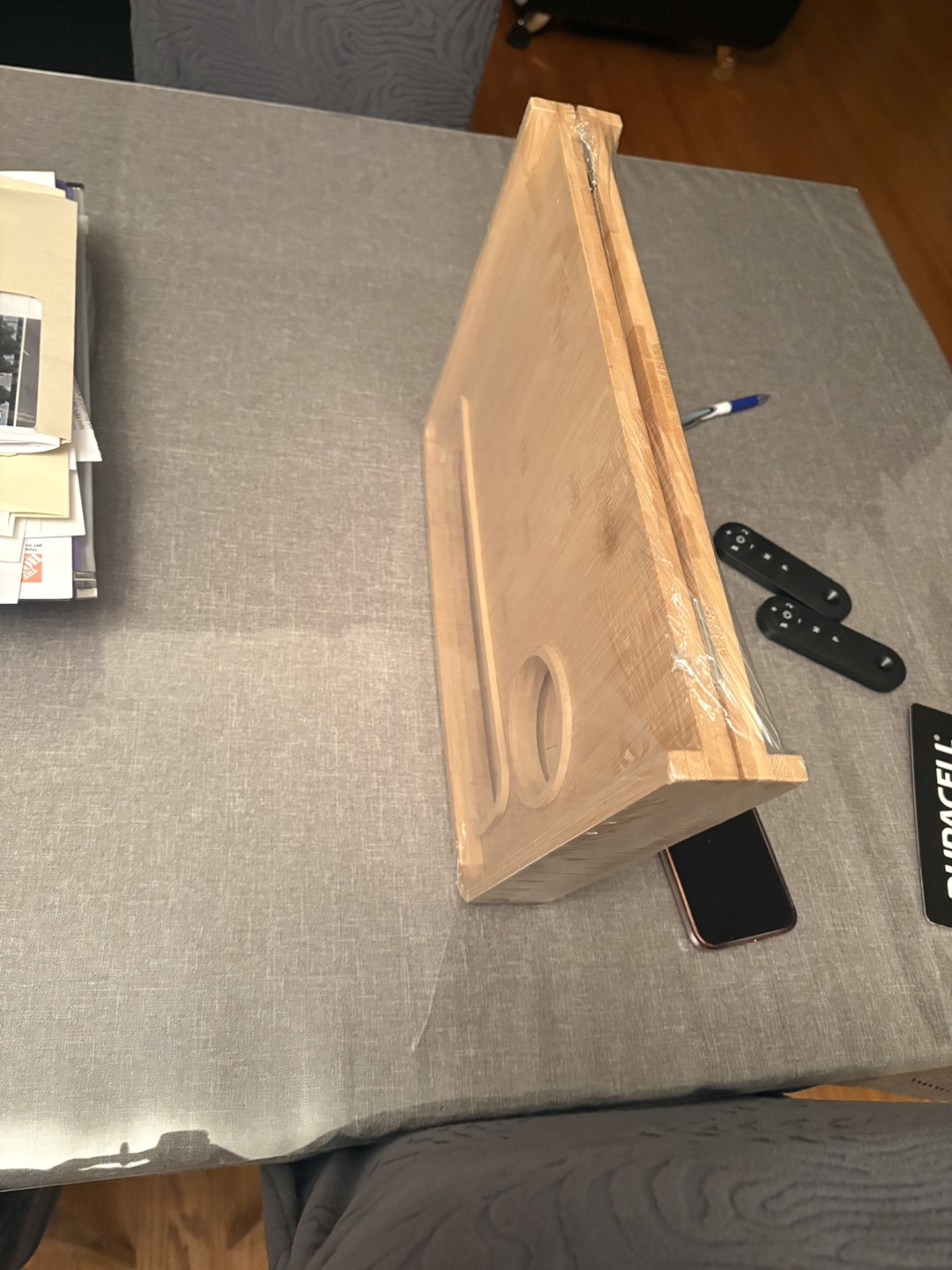 Bamboo Bed Desk Tray - photo 2