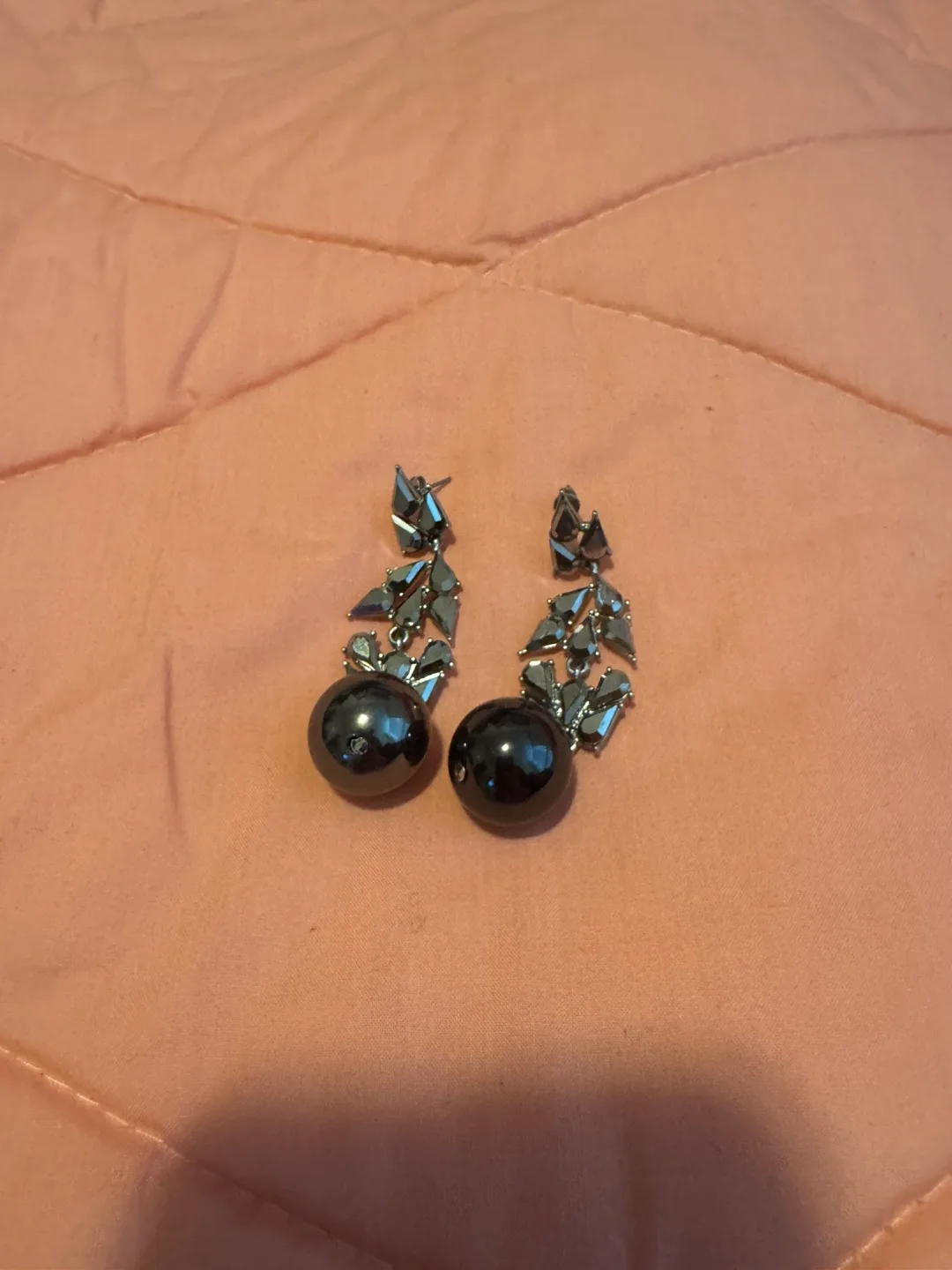 Black Drop Earrings thumbnail