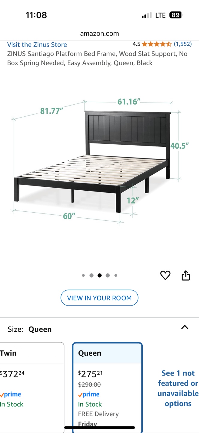 Queen Bed Frame - photo 3