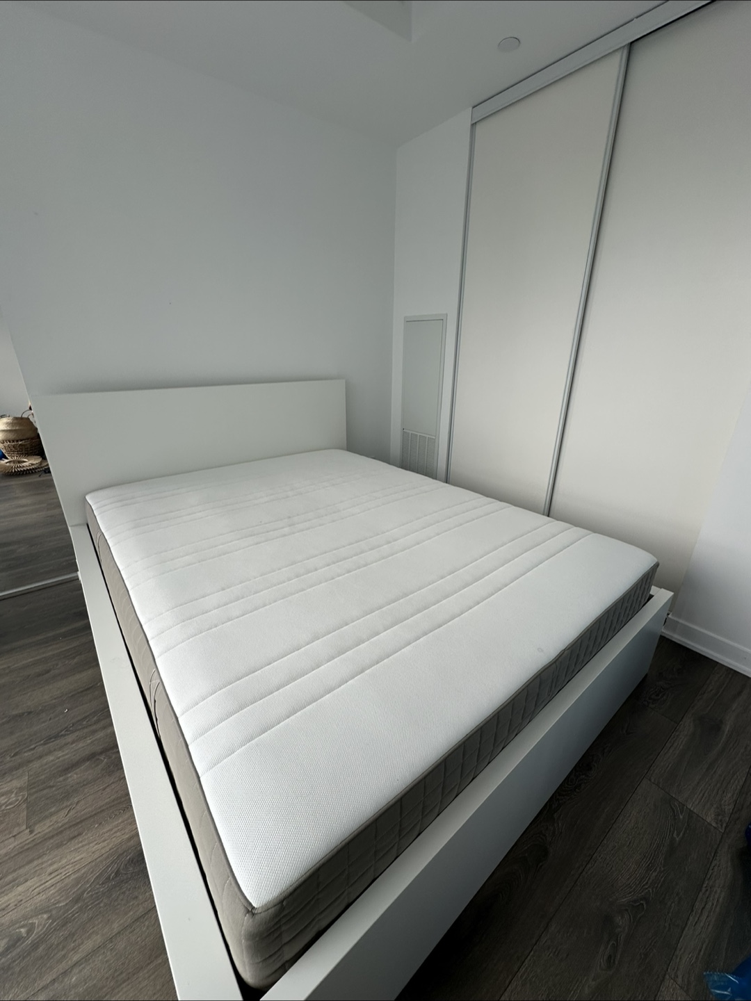 IKEA Mattress and Frame (or separate) - Queen Size