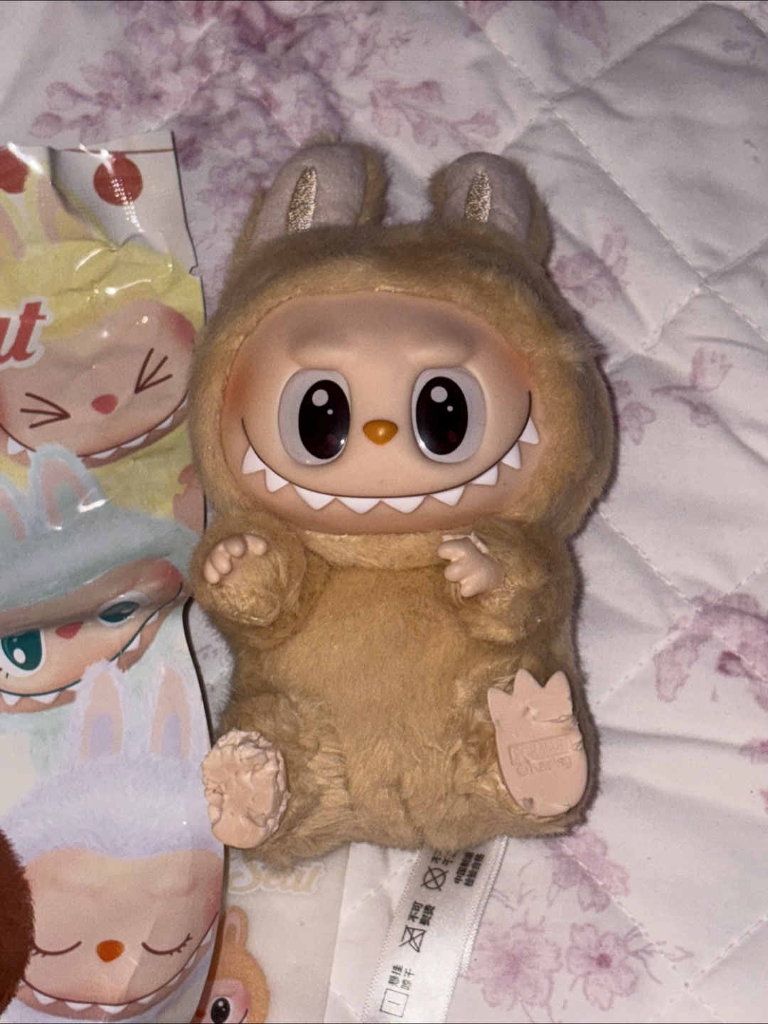 DAMAGED labubu The Monsters Have A Seat Plush
