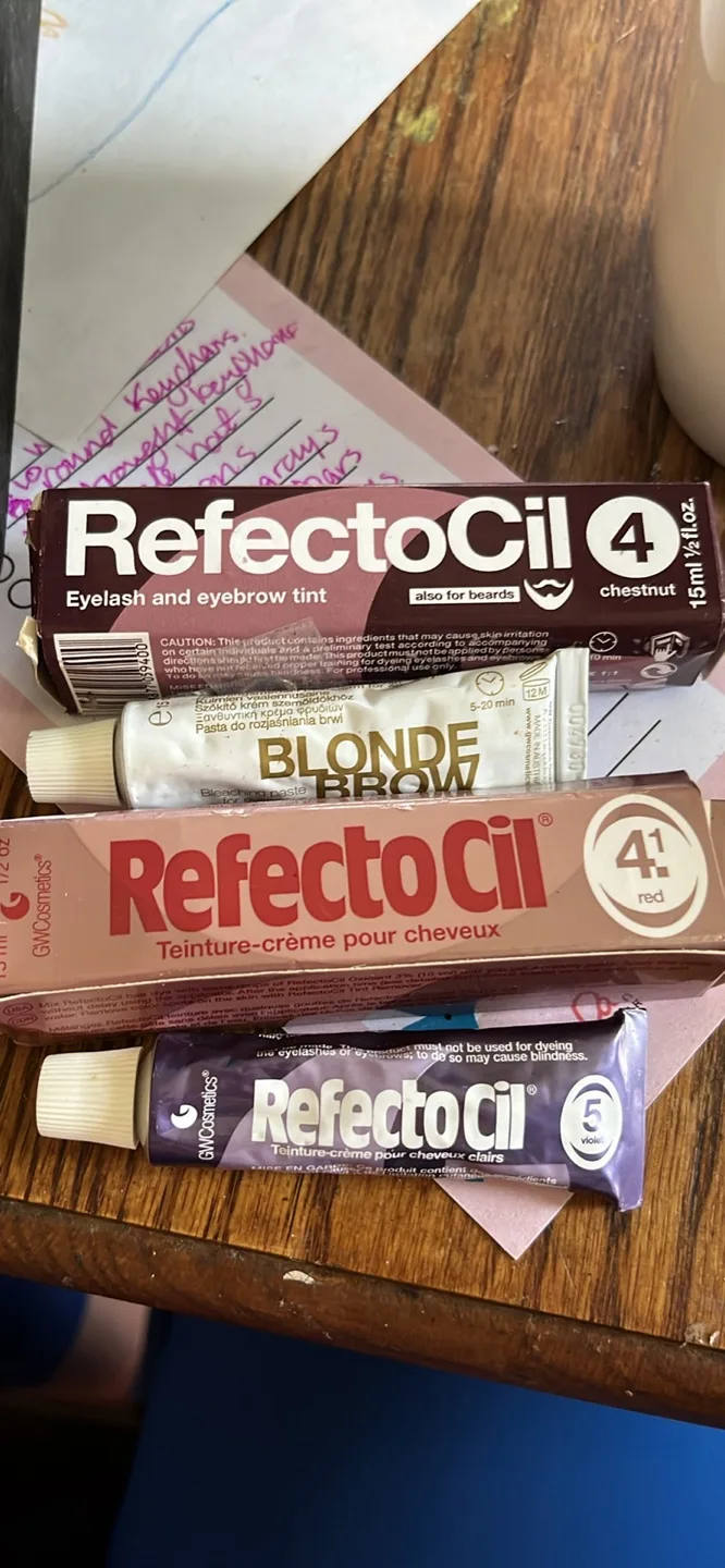 RefectoCil Eyelash & Eyebrow Tint Lot