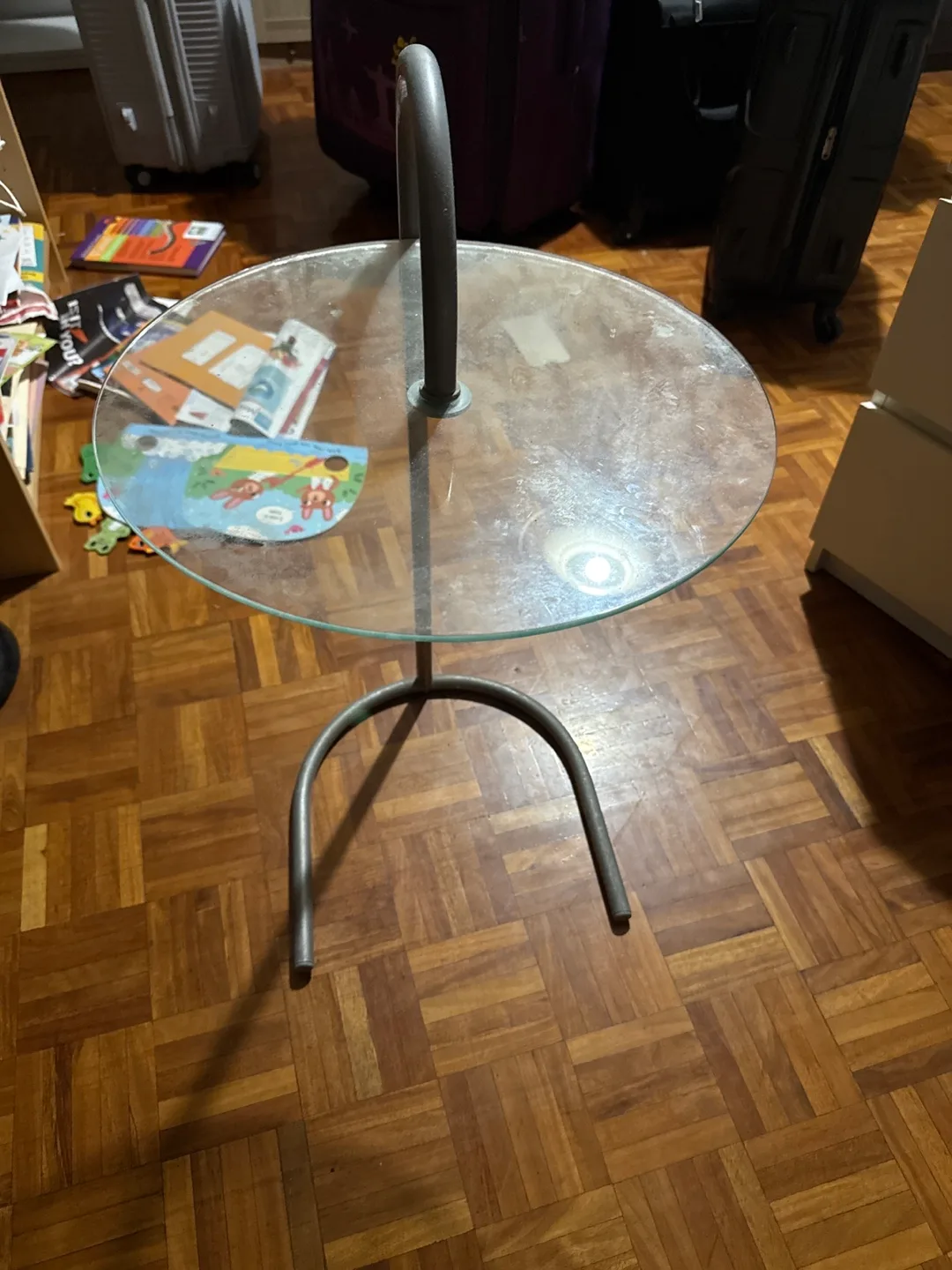 Glass Top Side Table thumbnail