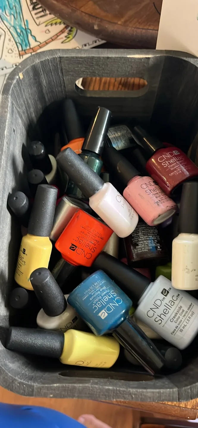 CND Shellac Nail Polish Lot