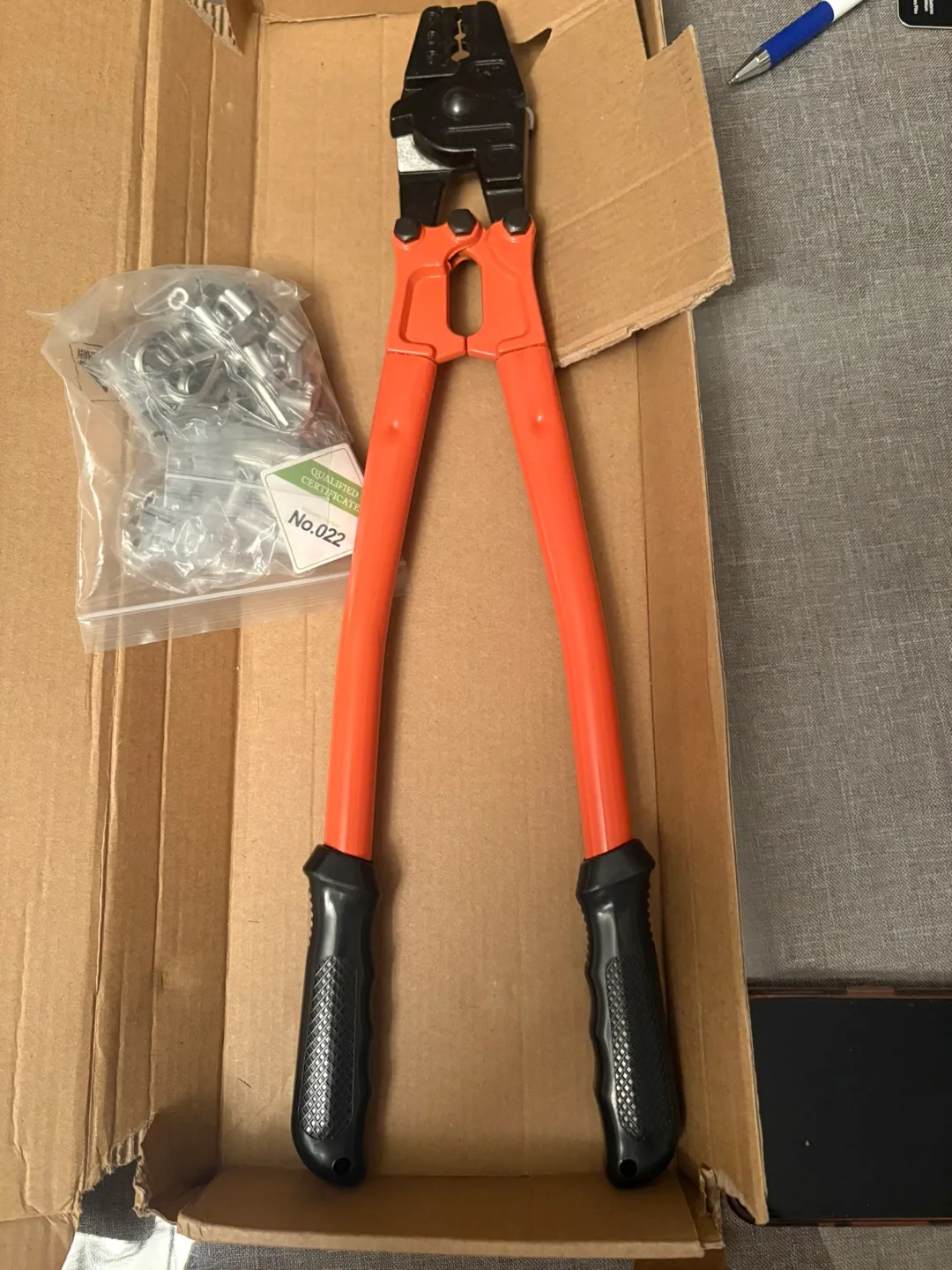 Glarks Wire Rope Crimping Tool Kit thumbnail