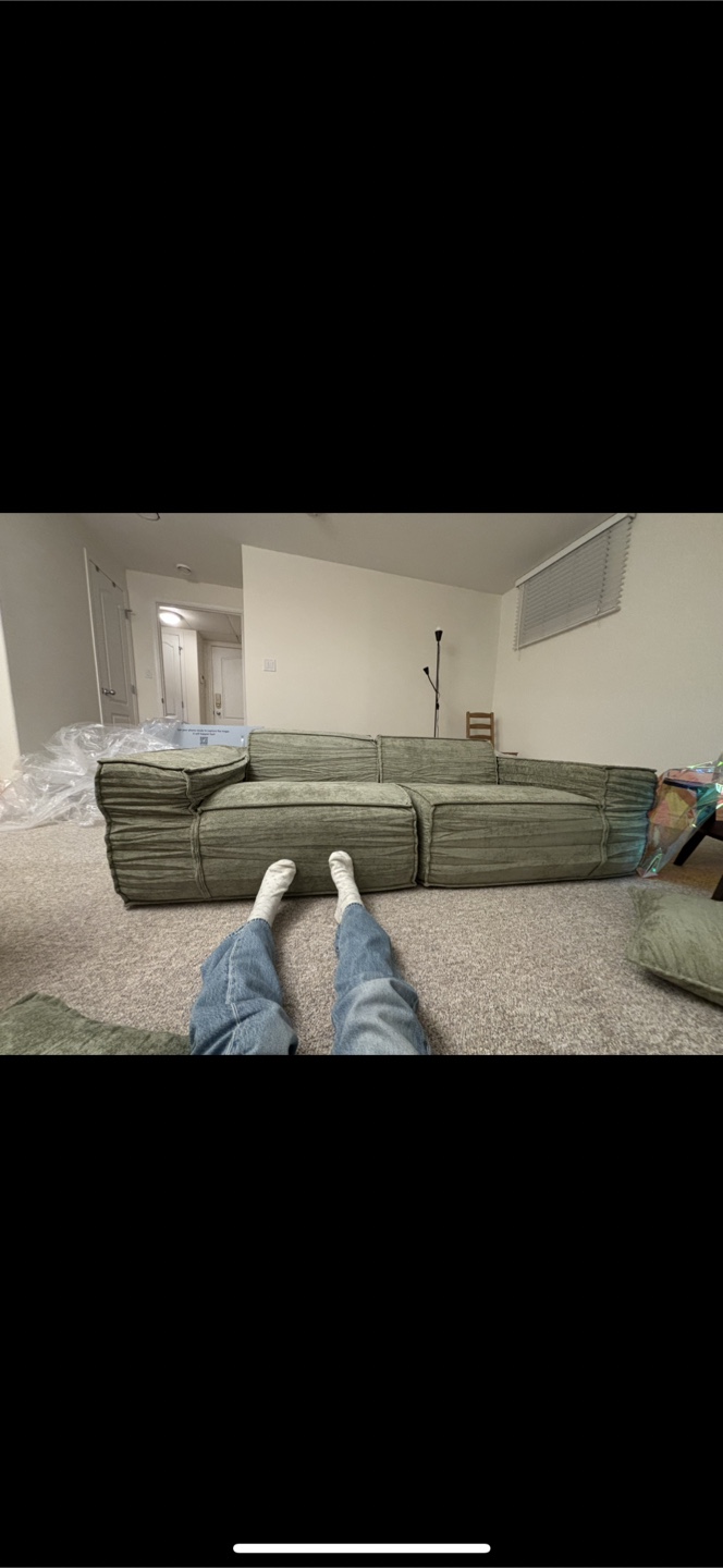 Rove lab love seat and ottoman