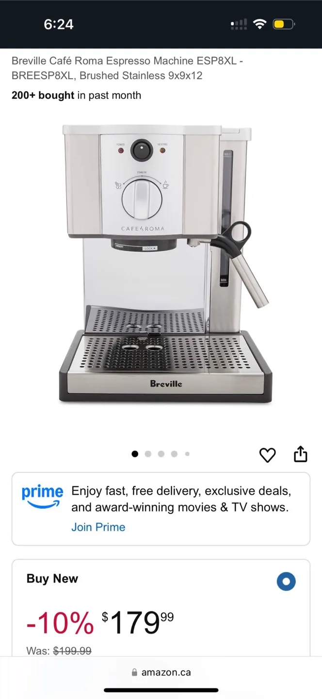 Coffee Machine and Bean Grinder thumbnail