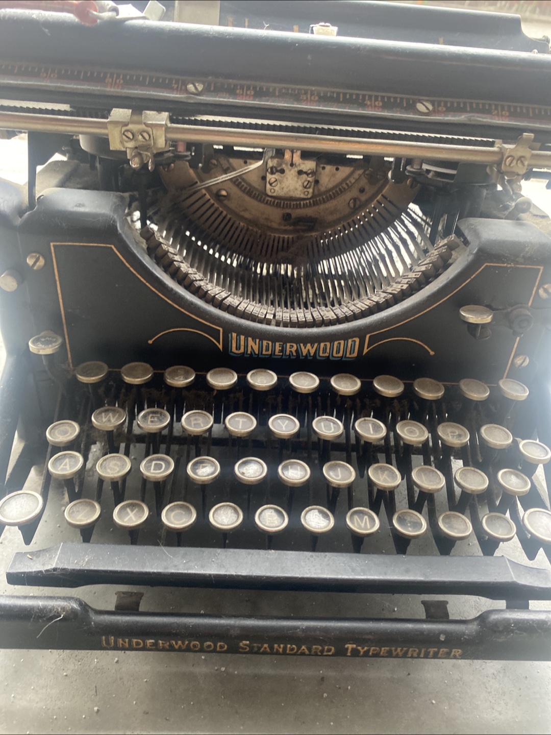 Underwood Standard Typewriter - photo 3