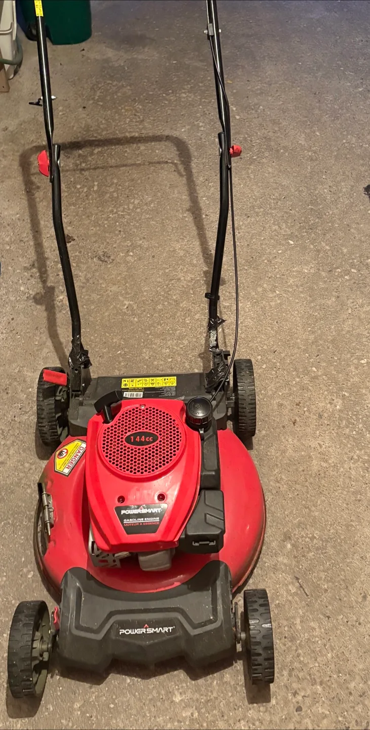 PowerSmart Gas Lawn Mower - 144cc Engine ( READ BIO ) thumbnail