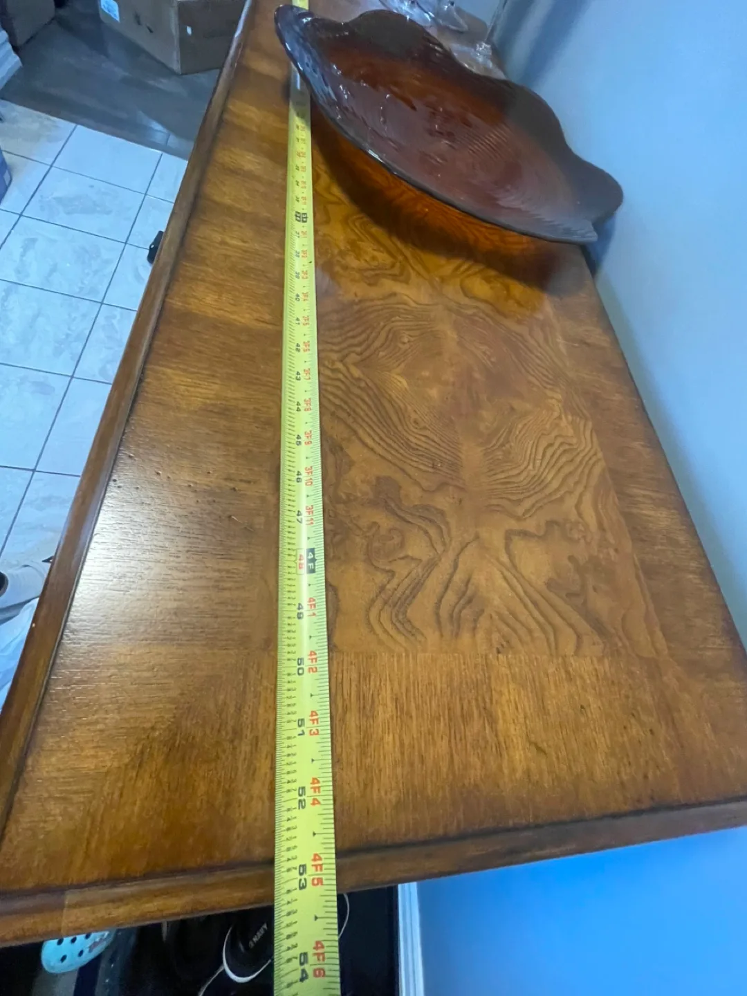 Wooden Console Table - 54" x 16" x 36" image indicator(3)