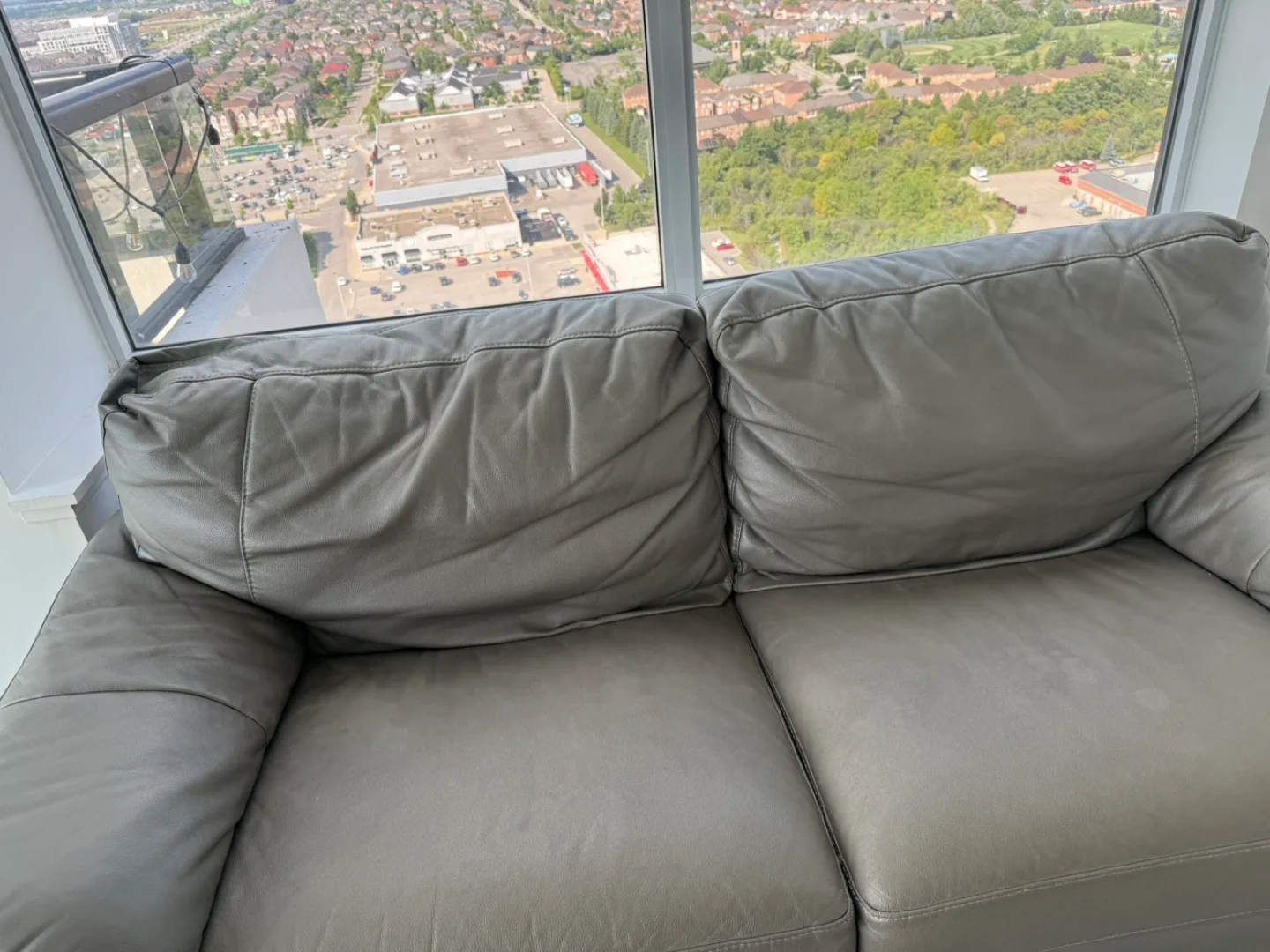 Leather Sofa - Grey both image indicator(6)
