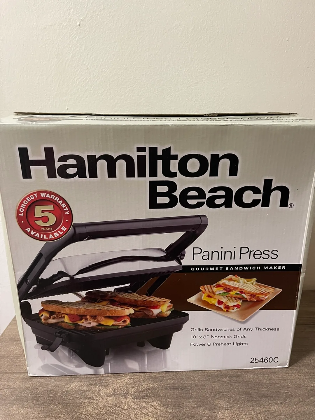 Hamilton Beach Panini Press - New in Box!