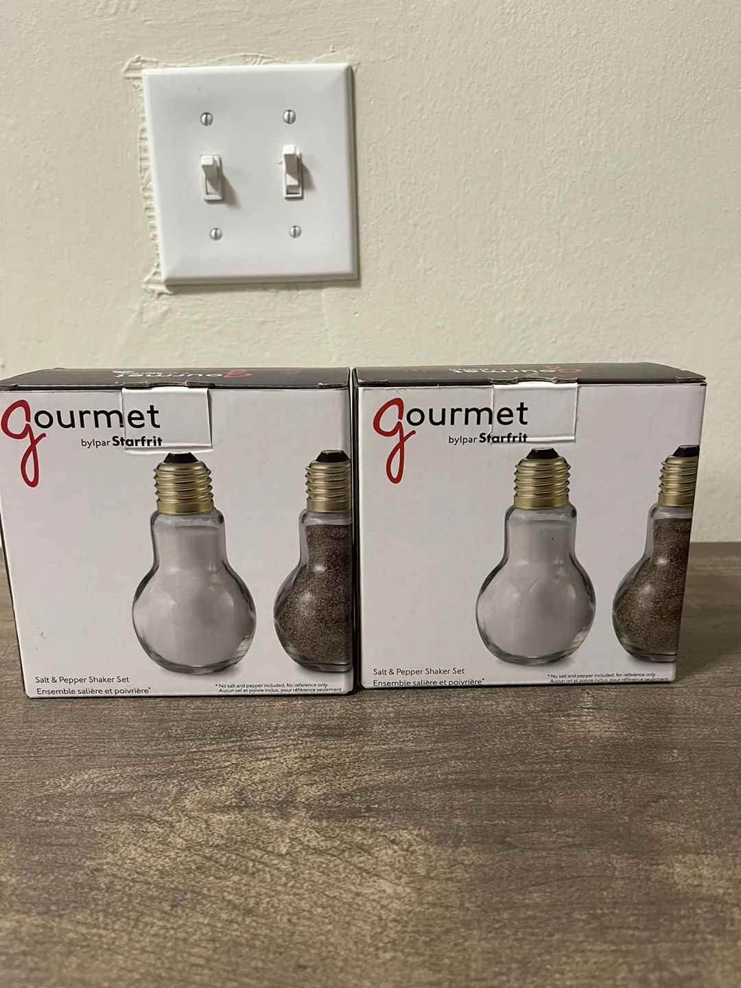 Gourmet by Starfrit Salt & Pepper Shaker Set