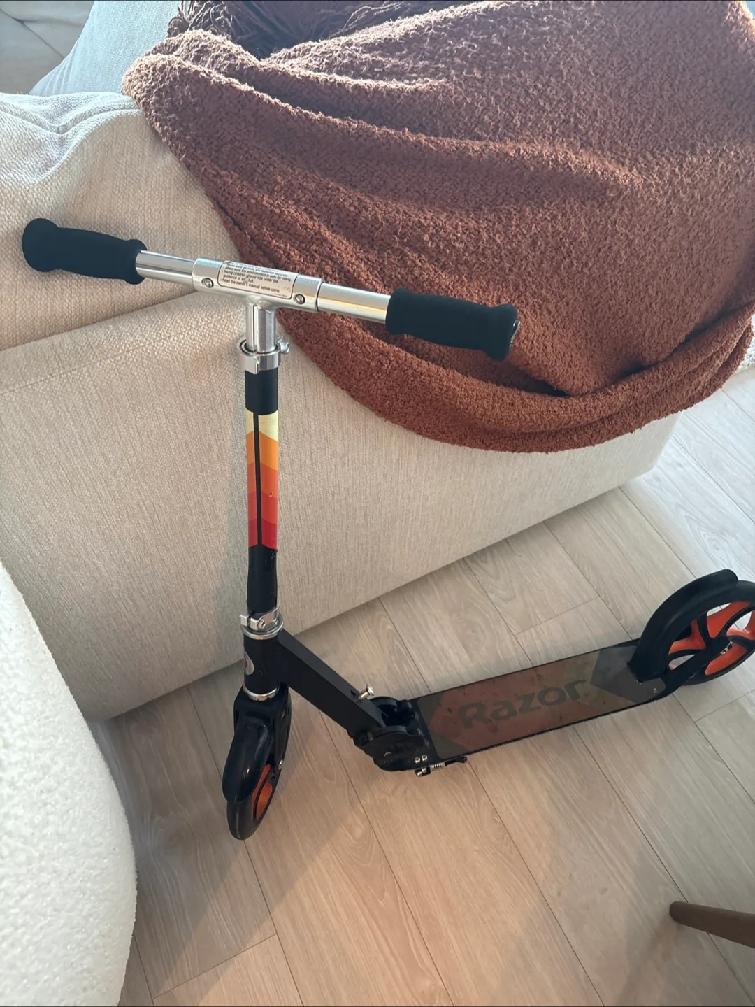 Razor Scooter - Black and Orange thumbnail