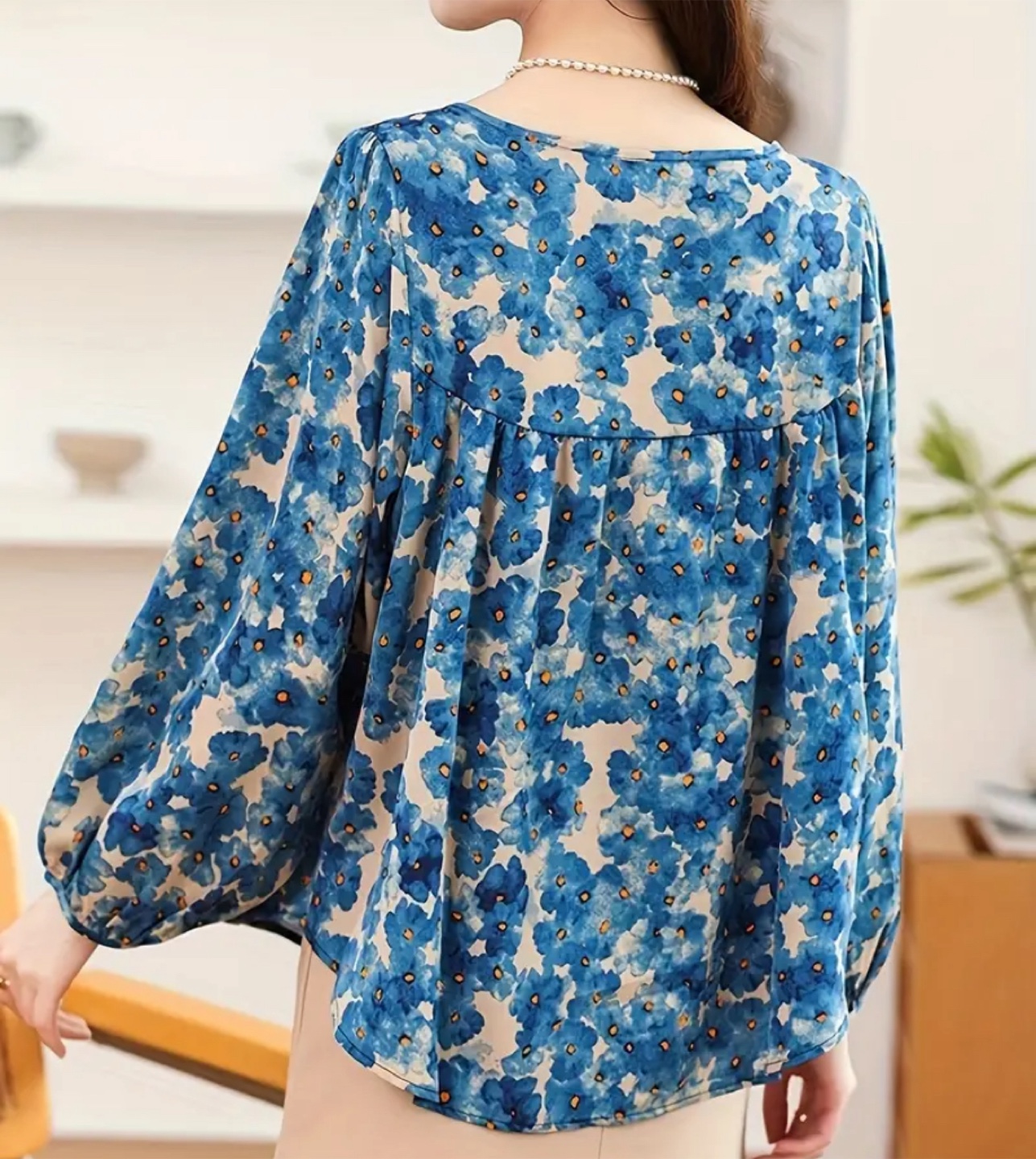 Floral Print Blouse - photo 2
