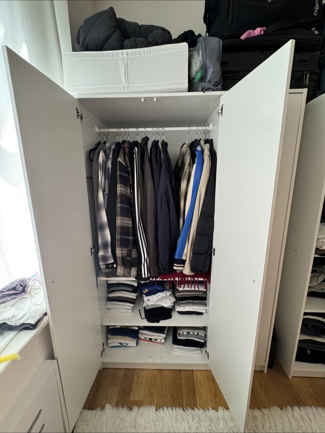IKEA Pax Wardrobe - White - 46 1/8" Wide - photo 3