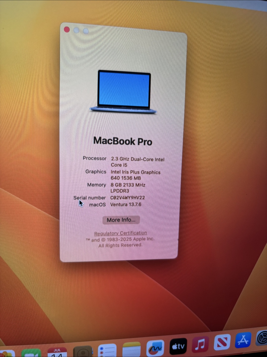 MacBook Pro 13.3" Intel Core i5 - Box Included - photo 4