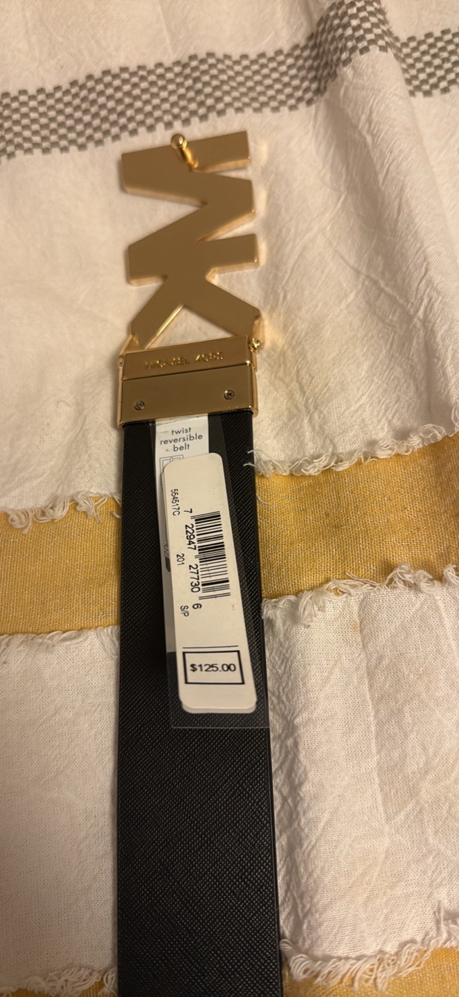 Michael Kors Reversible Belt - Brown/Black