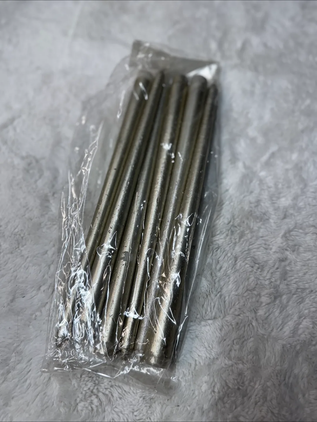 Silver Metal Candles - New in Package thumbnail