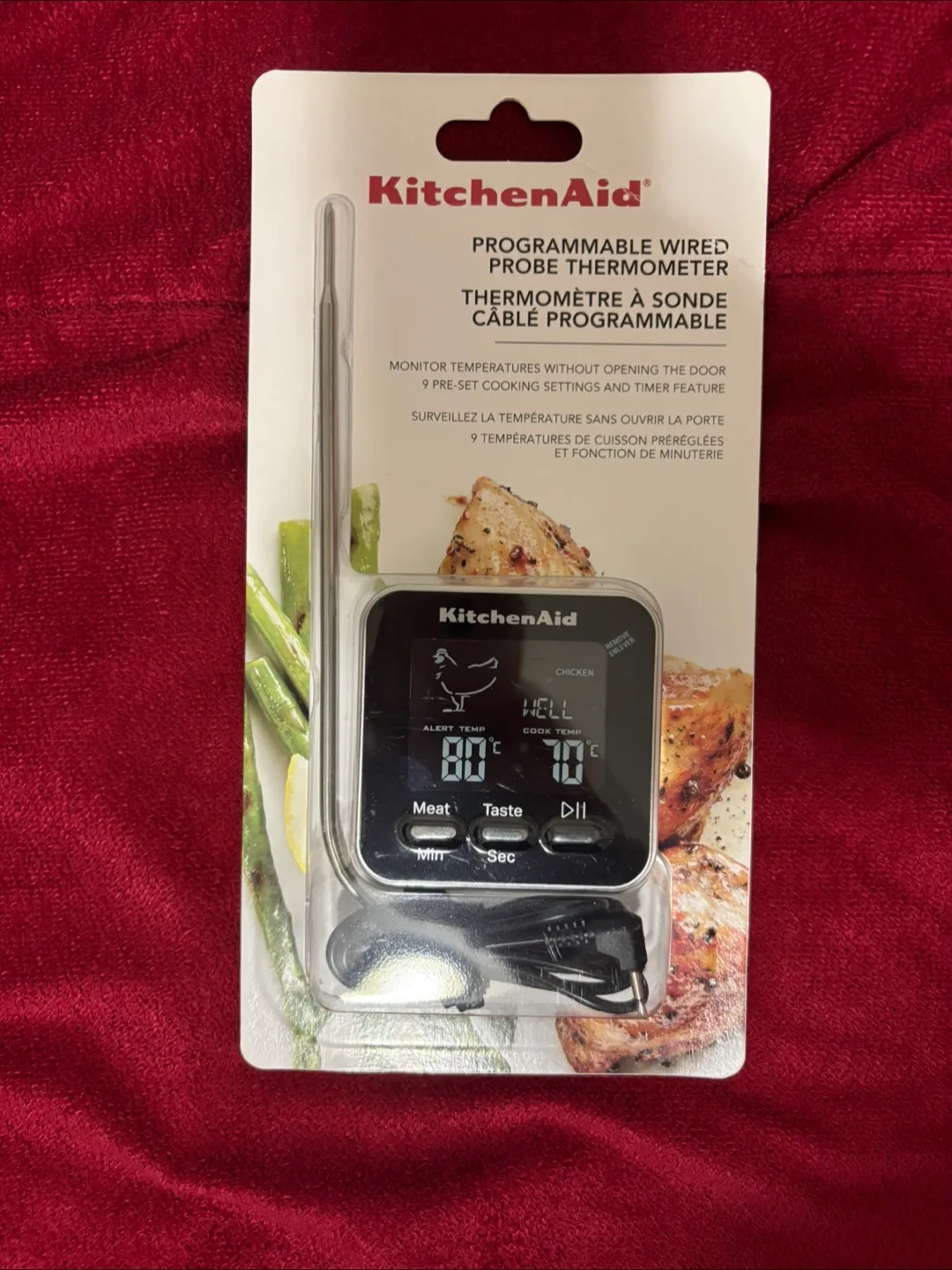 Programmable Wired Probe Thermometer thumbnail