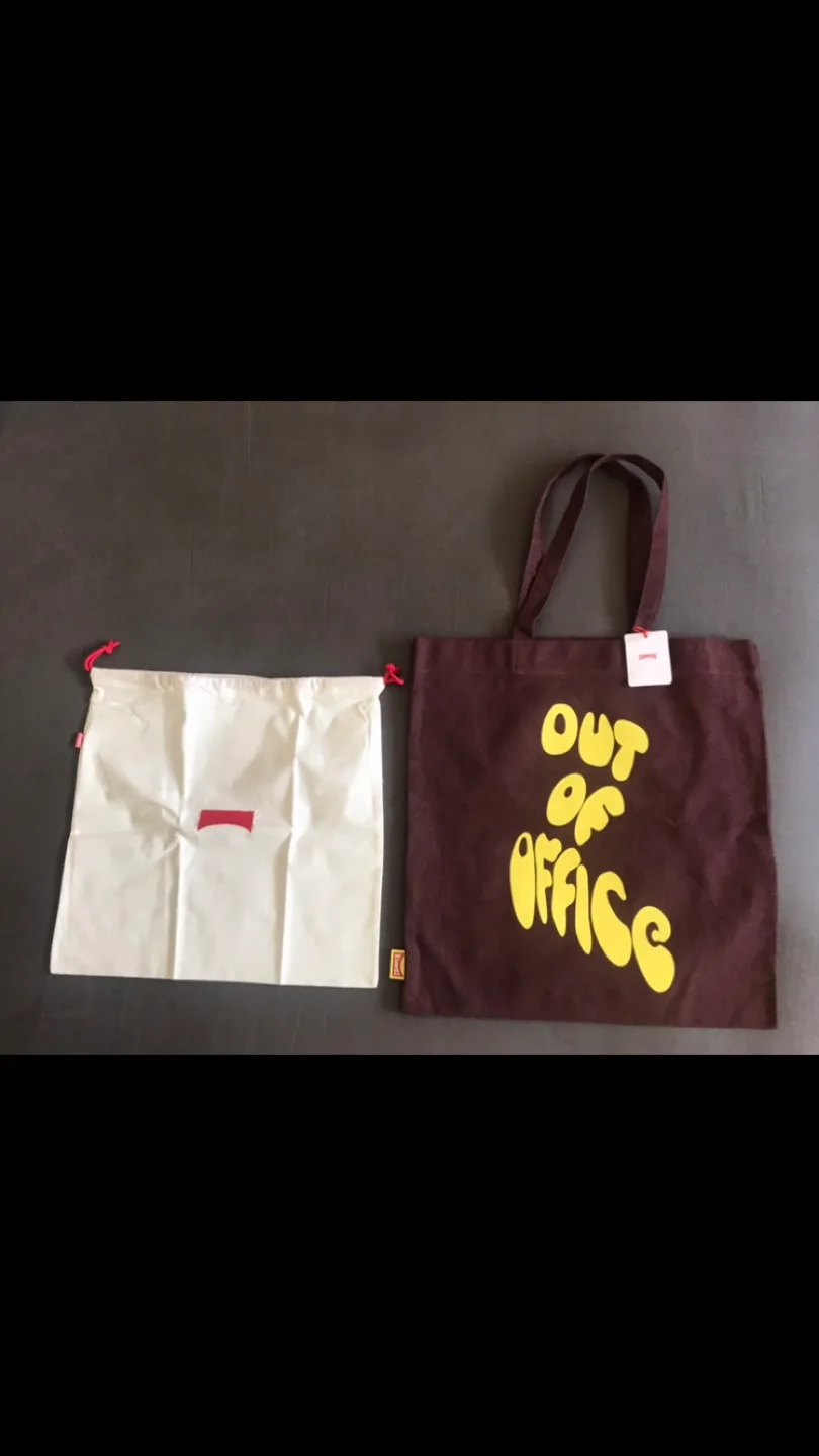 CAMPER (famous Spanish brand) Tote Bag with ✨FREE NEW Dust Bag thumbnail