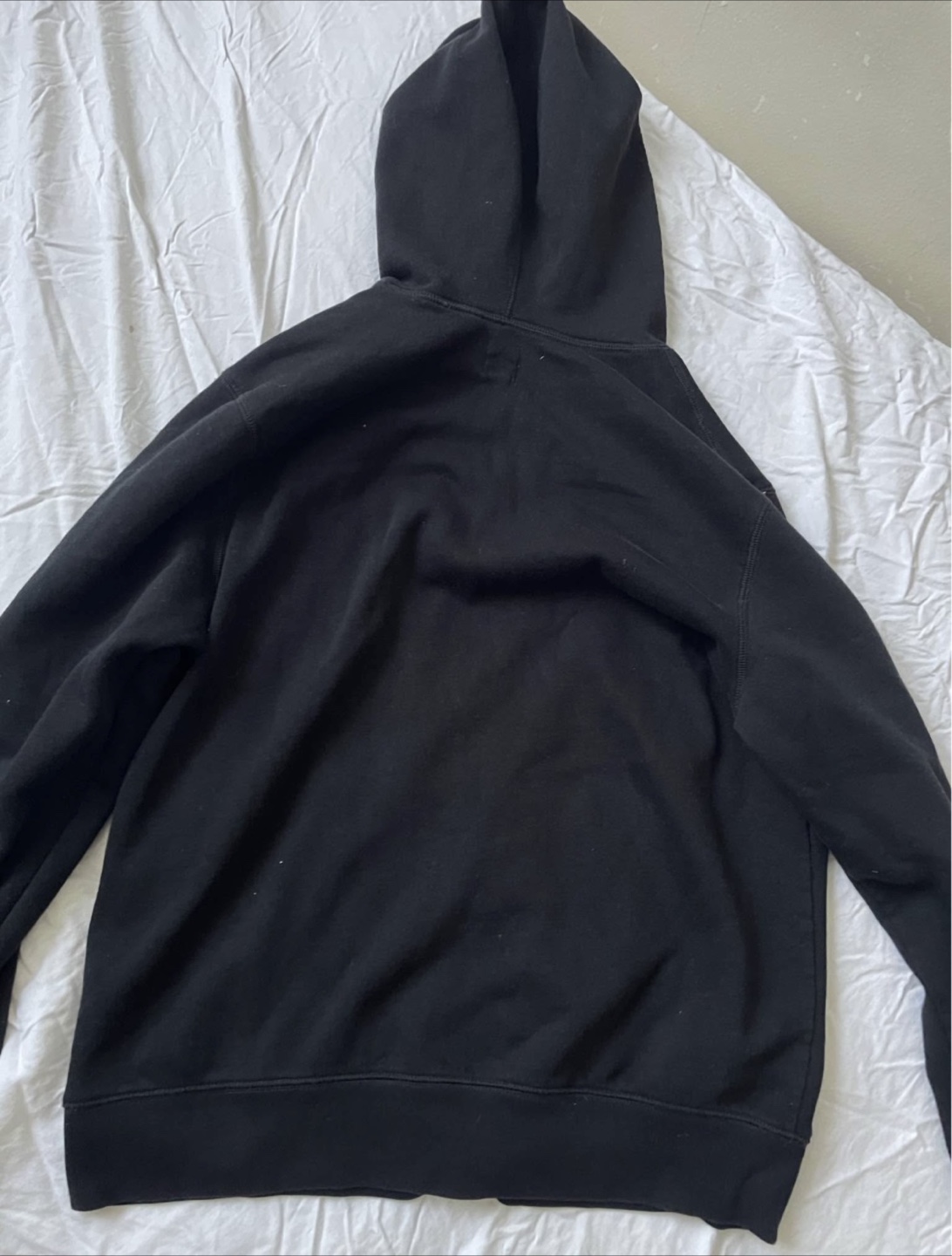 Gap Black Zip-Up Hoodie in good condition - photo 4