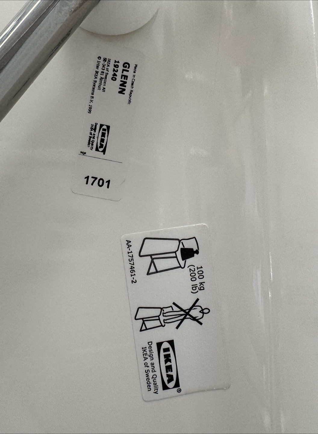 IKEA Glenn Bar Stools - Set of 3 - photo 2