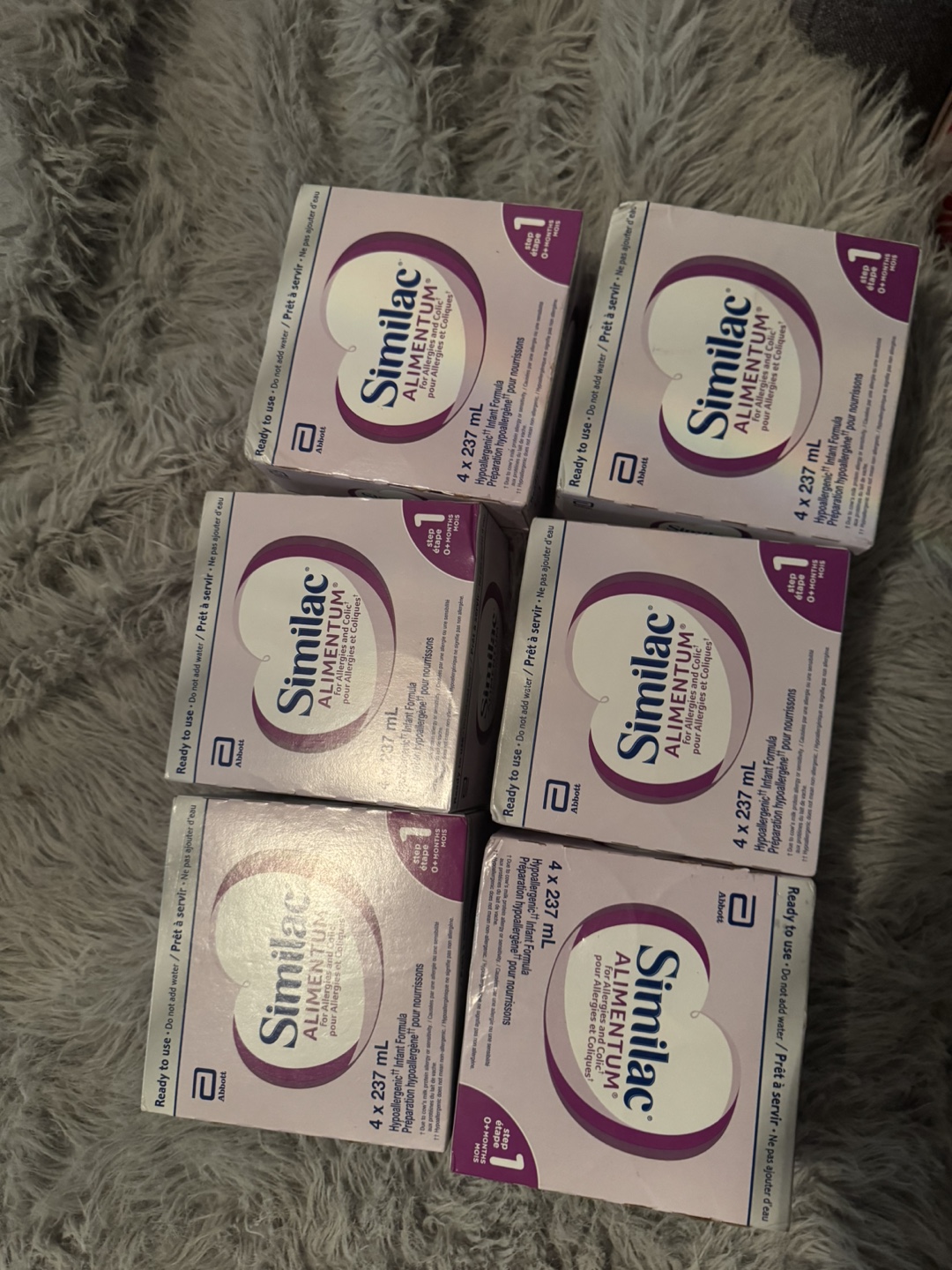 Similac Alimentum Hypoallergenic Infant Formula (6 boxes)